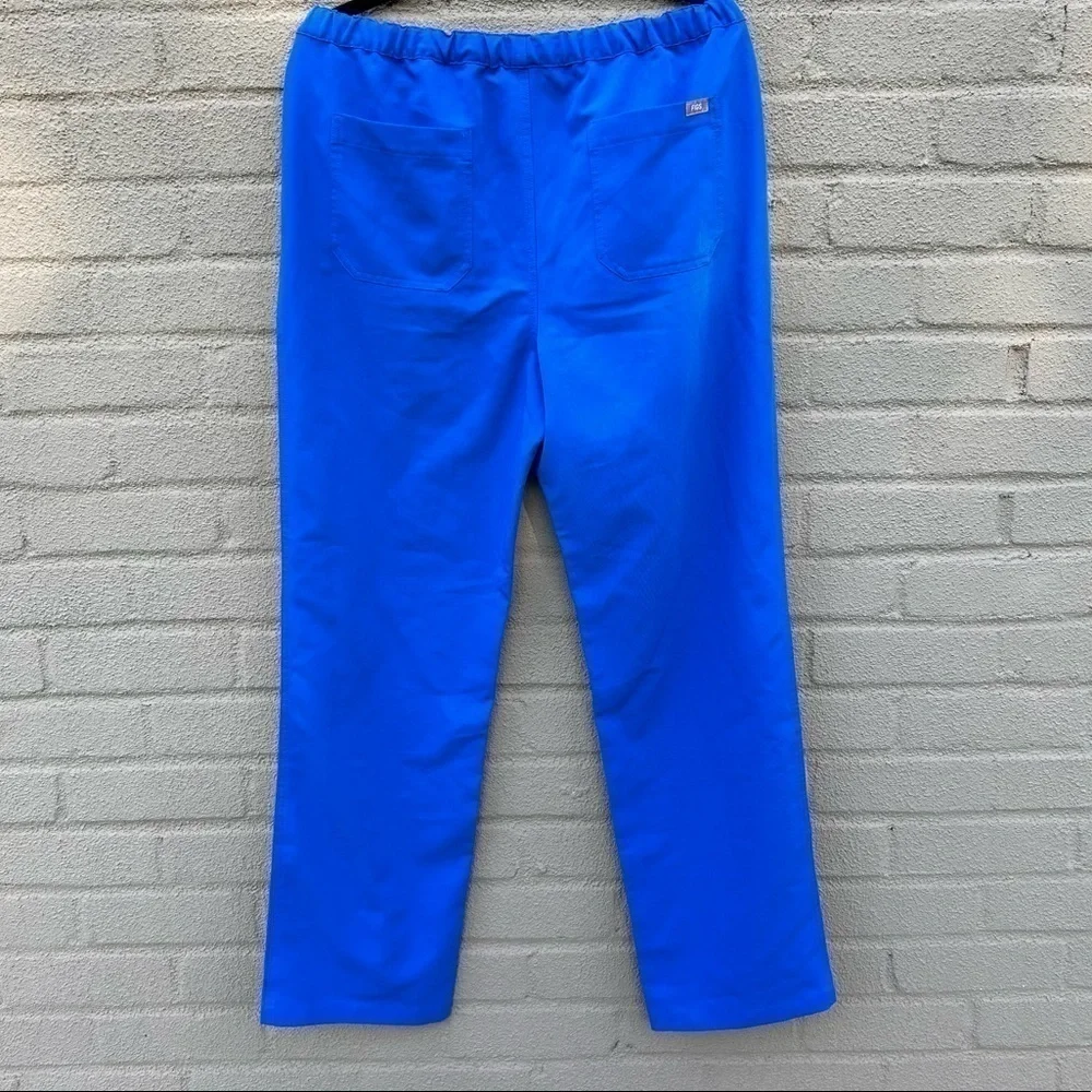 Figs | Pisco Scrub Pants | Royal Blue | Size Large